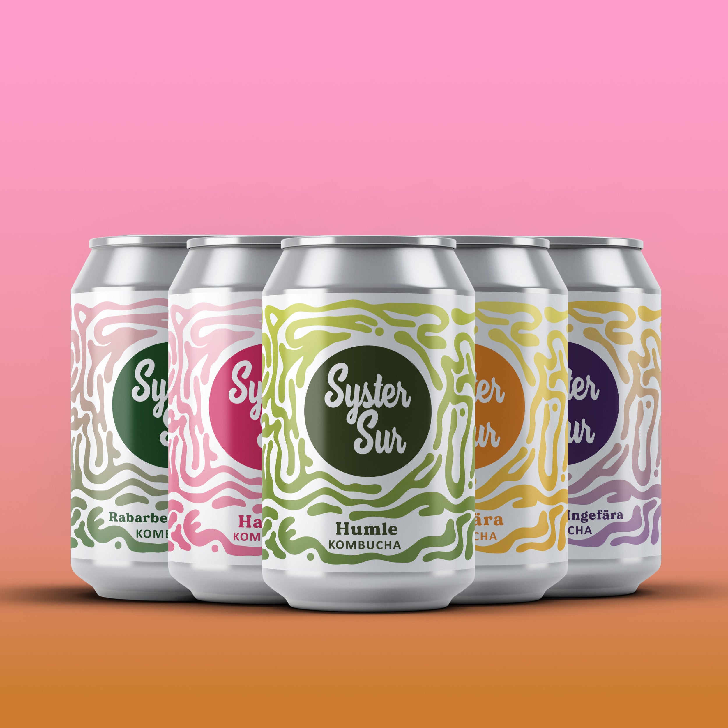 Kombucha 6-pack smakpack