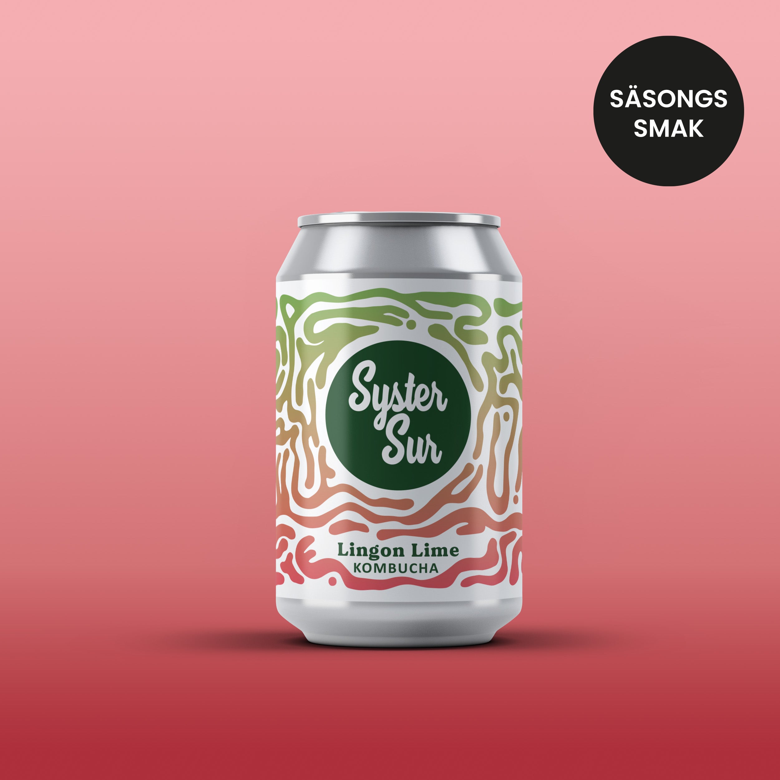 Kombucha Lingon Lime 6-pack